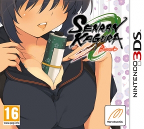 Senran Kagura Burst 3DS Cover