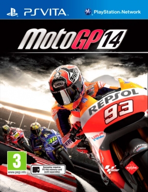 MotoGP 14 PS Vita Cover