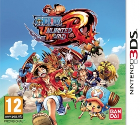 One Piece Unlimited World Red 3DS Cover