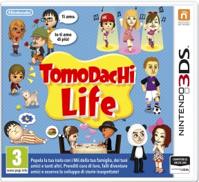 Tomodachi Life 3DS Cover
