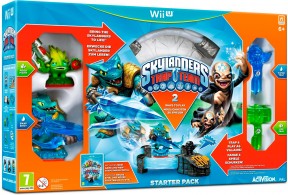 Skylanders Trap Team Wii U Cover