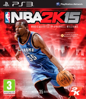 NBA 2K15 PS3 Cover
