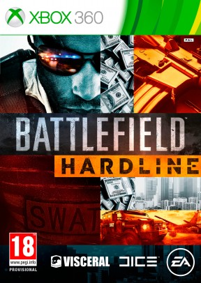 Battlefield: Hardline Xbox 360 Cover