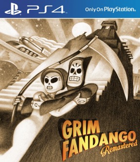 Grim Fandango Remastered PS4 Cover