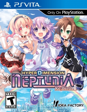 Hyperdimension Neptunia Re;Birth 1 PS Vita Cover