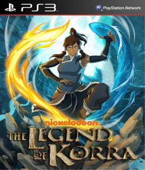 The Legend of Korra PS3 Cover