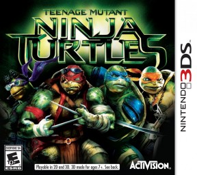 Teenage Mutant Ninja Turtles (3DS) 3DS Cover
