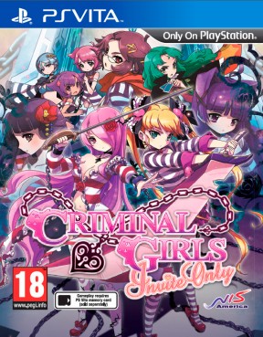 Criminal Girls: Invite Only PS Vita Cover