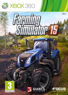 Farming Simulator 15 Xbox 360 Cover
