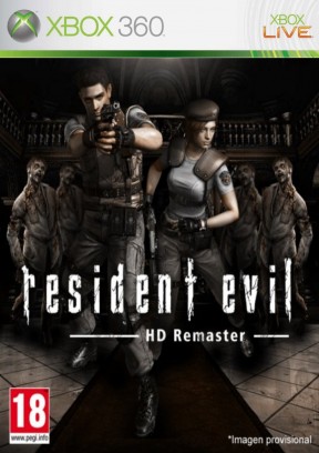 Resident Evil Remastered Xbox 360 Cover
