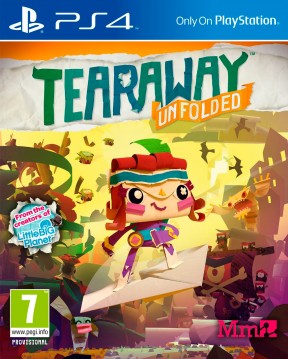 Tearaway: Avventure di carta PS4 Cover