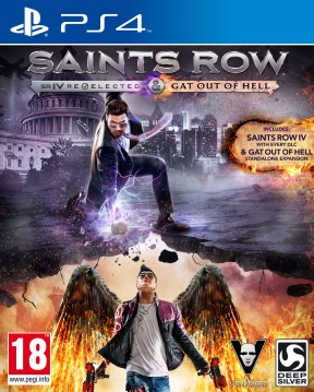 Saints Row IV: Re-Elected PS4 Cover