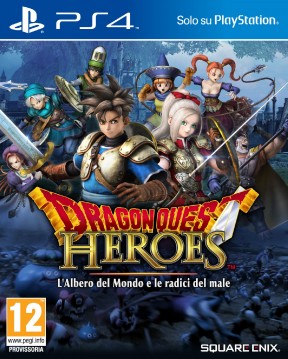 Dragon Quest Heroes: l'Albero del Mondo e le Radici del Male PS4 Cover