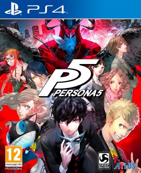 Persona 5 PS4 Cover