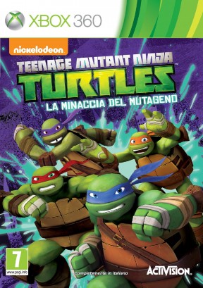 Teenage Mutant Ninja Turtles: La Minaccia del Mutageno Xbox 360 Cover