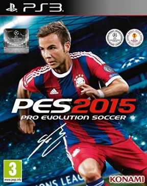 PES 2015 PS3 Cover