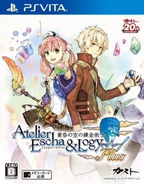 Atelier Escha & Logy Plus PS Vita Cover