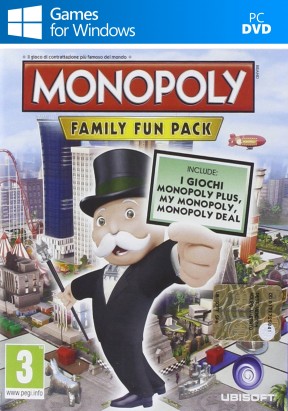 Monopoly Family Fun Pack PC Cover