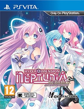 Hyperdimension Neptunia Re; Birth 2: Sister Generation PS Vita Cover