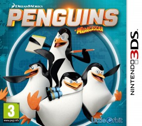 I Pinguini di Madgascar 3DS Cover