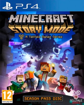 Minecraft Story Mode - Episode 1: The Order of Stone PS4 Cover