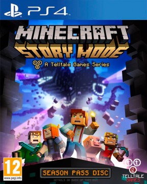 Minecraft Story Mode - Episode 1: The Order of Stone PS4 Cover