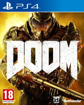 DOOM (2016) PS4 Cover