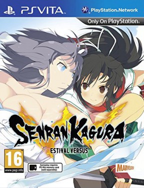 Senran Kagura: Estival Versus PS Vita Cover