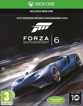 Forza Motorsport 6 Xbox One Cover
