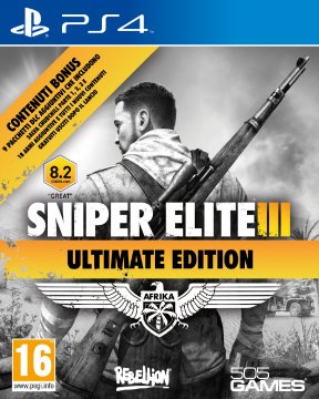 Sniper Elite 3 Ultimate Edition PS4 Cover