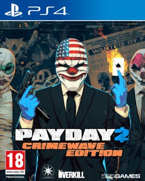 Payday 2: Crimewave Edition PS4 Cover