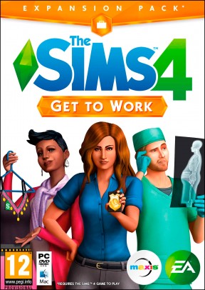 The Sims 4: Al Lavoro! PC Cover