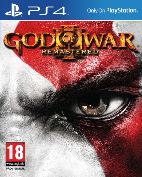 God of War III Remastered PS4 Cover