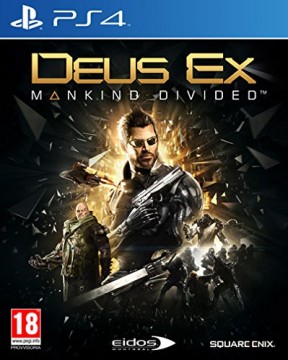 Deus Ex: Mankind Divided PS4 Cover