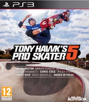 Tony Hawk's Pro Skater 5 PS3 Cover