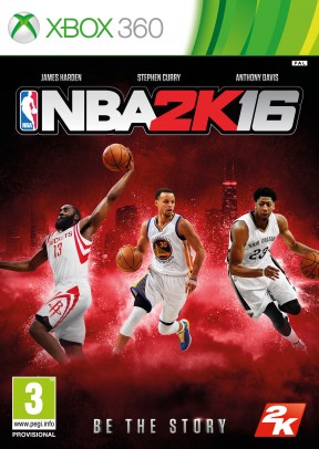 NBA 2K16 Xbox 360 Cover