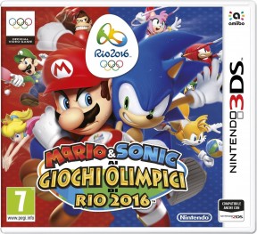 Mario & Sonic ai Giochi Olimpici di Rio 2016 3DS Cover