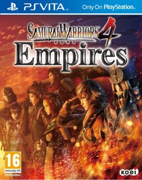 Samurai Warriors 4: Empires PS Vita Cover