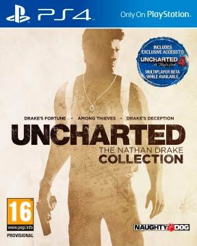 Uncharted: The Nathan Drake Collection PS4 Cover
