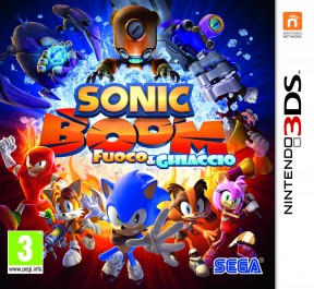 Sonic Boom: Fuoco & Ghiaccio 3DS Cover