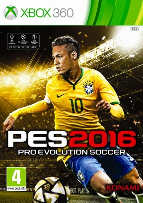 Pro Evolution Soccer 2016 Xbox 360 Cover