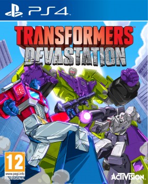 Transformers: Devastation PS4 Cover