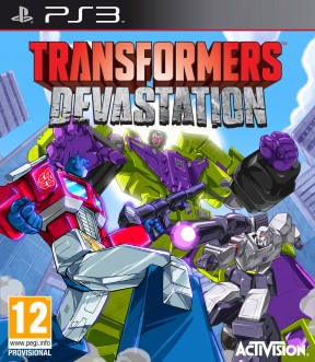 Transformers: Devastation PS3 Cover