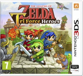 The Legend of Zelda: Triforce Heroes 3DS Cover