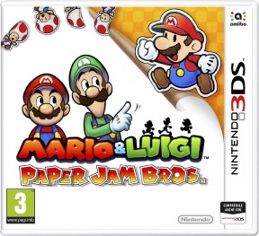 Mario & Luigi: Paper Jam Bros. 3DS Cover