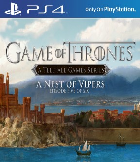 Game of Thrones Episode 5: A Nest of Vipers PS4 Cover