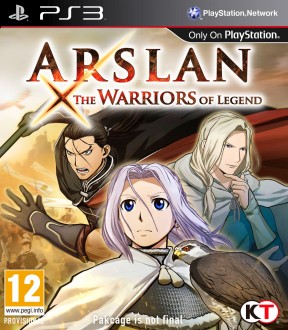 Arslan: The Warriors of Legend PS3 Cover