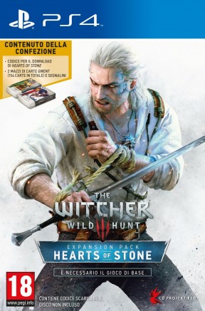 The Witcher 3: Hearts of Stone PS4 Cover