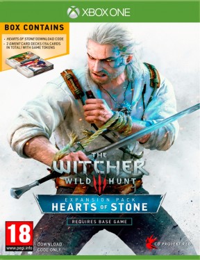 The Witcher 3: Hearts of Stone Xbox One Cover