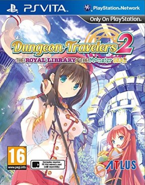Dungeon Travelers 2: The Royal Library & The Monster Seal PS Vita Cover